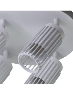 Sahara White Sand Ceiling Plenum 4xGU10 2