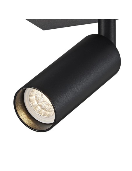 Slim Black Sanded Wall Mount 30x70 mm
