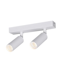 Slim Ceiling Bracket White Beige 2xG9