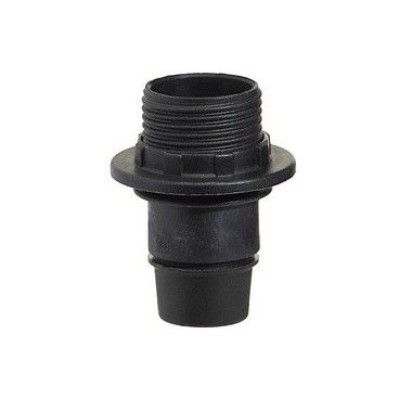 Lampholder 4 A. E-14 Screw + Washer Black 19110125