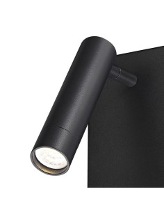 Slim Black Wall Mount with USB 1xG9 2