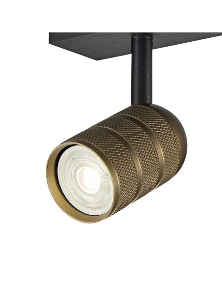 Ceiling Gutter with Adjustable GU10-35 Lights