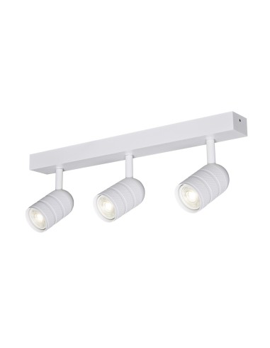 Adjustable White Ceiling Regulator 3 GU10-35 Bulbs