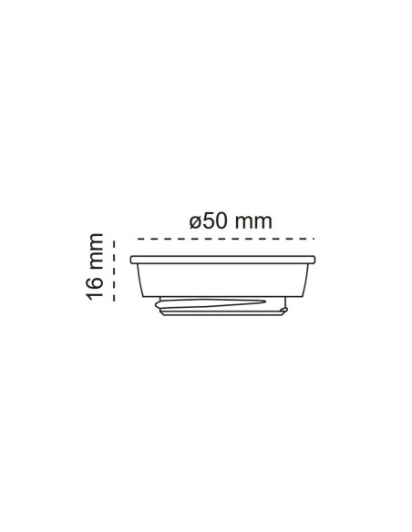 Einbaubridge Fit 50 Chrom