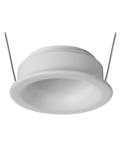 Round Fixed Mountable Fit 35 White