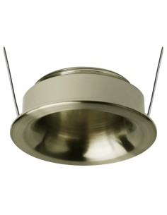 Round Fixed Mounting Bracket Fit 35 Nickel Matte