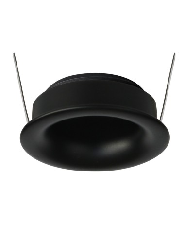 Einbaulicht rund fix, passend für 35W, schwarz