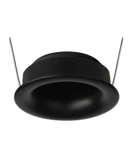 Round Fixed Mounting Fit 35 Black