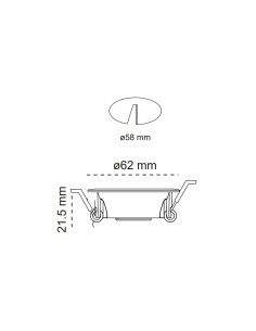 Round Pivot Mountable Fit 62 Black 2