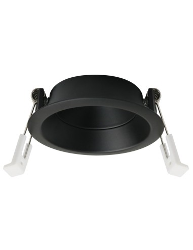 Support rond basculant Fit 75 Noir intégrable