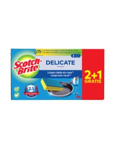 Scotch Brite Laminated Scrap Pad Non-Abrasive 2+1 Free