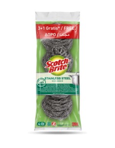 Esponja de metal inoxidável 3+1 grátis