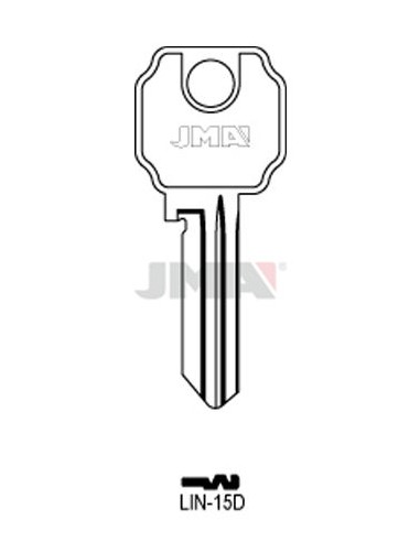 Clé de type A JMA LIN-15D résistante