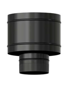 Vitrified anti-reverse terminal cap 90° Ø120 mm AV120