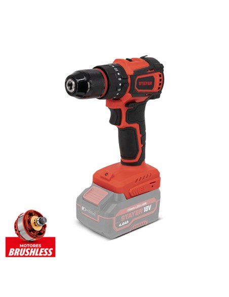 STAYER PRO 40Nm 18V 2Ah Percussion Drill Driver