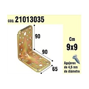 Support For Wood Angle 65x90x90 mm 21013035