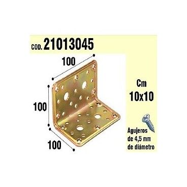 Support Pour le Bois, l'Angle de 100 x 100 x 100 mm 21013045