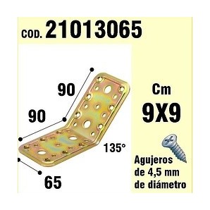 Halterung Für Holz-Winkel 65x90x90 mm/135° 21013065
