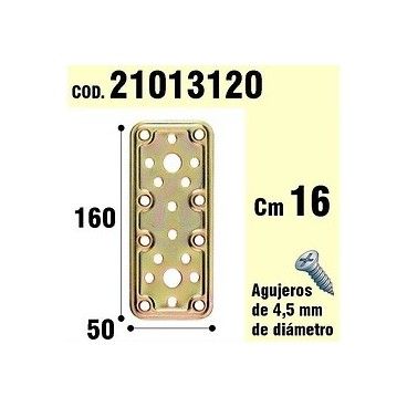 Il supporto Per il Piatto di Legno Bicromatada 50x160 mm 21013120