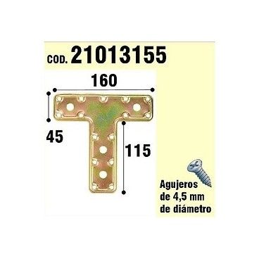Il supporto Per il Piatto di Legno "T" Bicromatado 160 mm 21013155