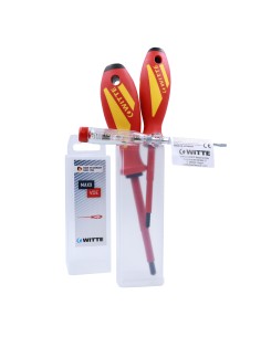 Set of 3 MAXX VDE screwdrivers with tester