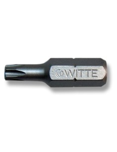 Ponta Torx inoxidável 1/4" curta T30x25
