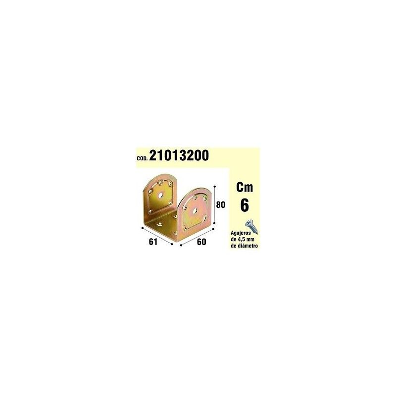 Soutien Pour le Type de Bois "Ou" Bicromatado 60 mm 21013200