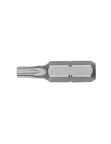Standard Security Torx Bit with 1/4" Short Guide T27x25