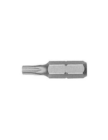 Standard Security Torx Bit with 1/4" Short Guide T27x25