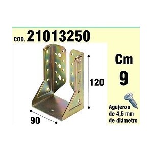 Supporto Per il Legno Interno Ali Bicromatado 90 mm 21013250