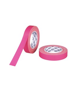Cinta gaffer fluorescente rosa 25 mm x 25 m