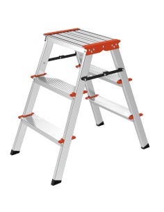 Foldable Double Step Stool 2+1
