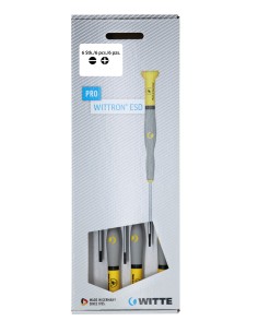 Wittron ESD Screwdriver Set 6 Pieces PH and PL