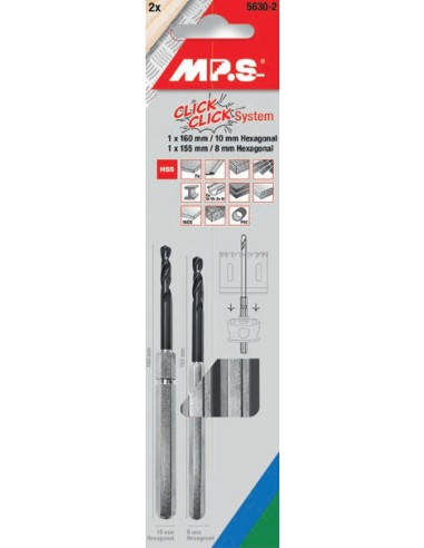 Schnellwechsel-Bit-HSS Ø 16-330 mm Pack 2