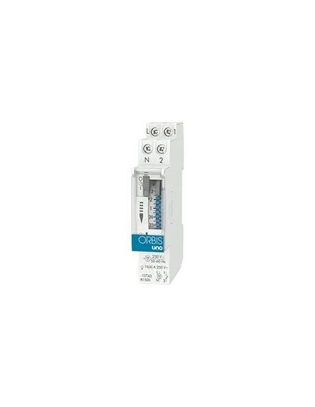Analog UNO D 230V 1 module switch without daily backup minimum operation 15mn