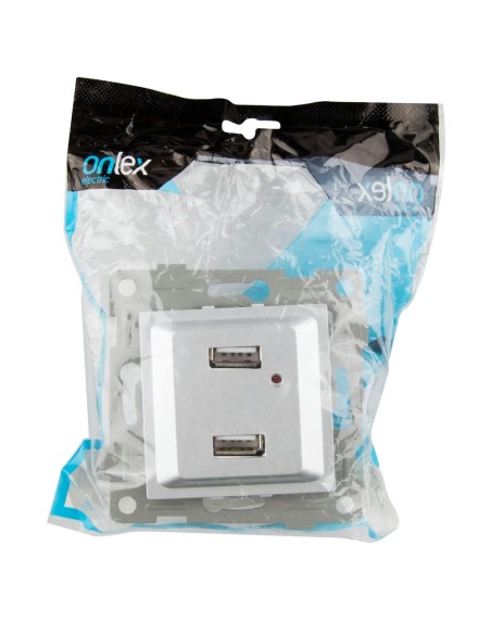 Titanium Onlex 2 USB-Einbaudose 2.1A 250V