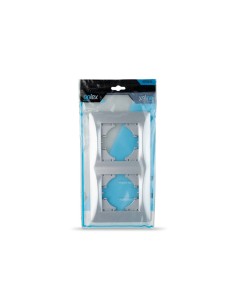 Onlex Titanium 2-Elemente-Horizontale Einbauleuchte ABS 2