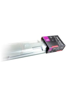 Schermo IP65 per 2 tubi LED 120cm ABS+PS 2