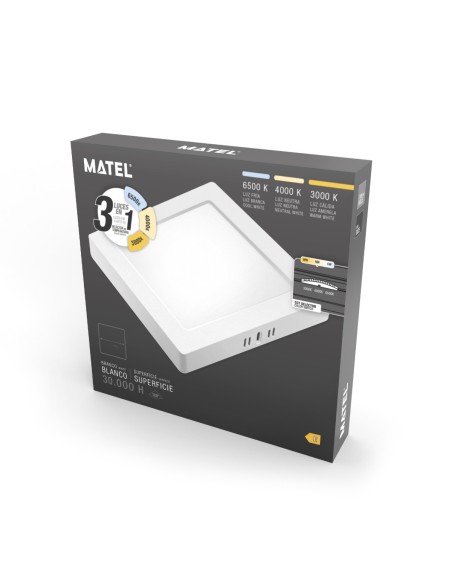 Downlight LED Surface Carrée 24W CCT
