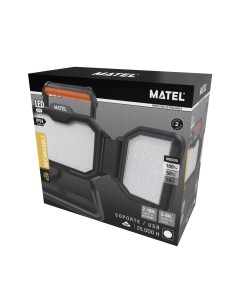 Matel LED Projector 3 Lights Rechargeable 30W Cool 2