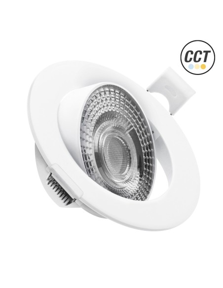 Adjustable Round White LED Ring 3-5-7W CCT