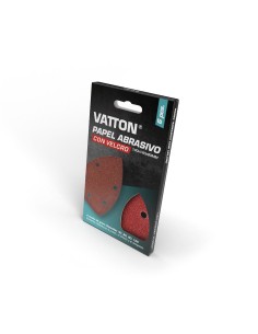 Velcro abrasive sandpaper grain 120 4 units 2