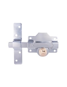 Fac Type Chrome Double Security Handlock 26x50mm