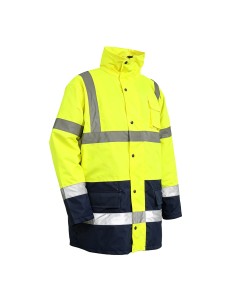 Yellow Reflective Workfit Parka Size S