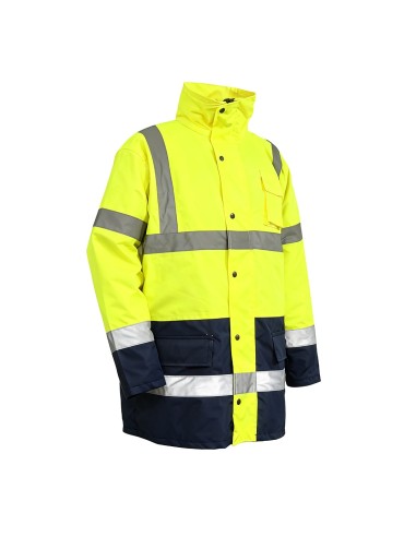Parka Workfit Réfléchissante Jaune Taille S