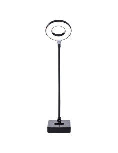 Nachladbare LED-Ringlampe Schwarz CCT Korpass 2