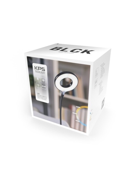Lámpara LED Recargable Aro Negro CCT Korpass