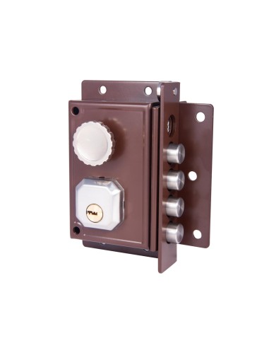 T/DORCAS Left Security Handlock Lock 29x50mm Rotating Sleeve