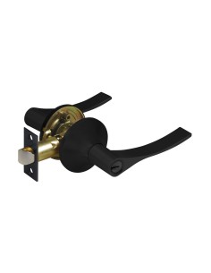 Handlock Entry Knob Handle 65mm Matte Black