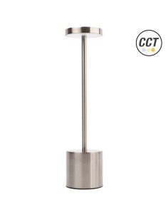 Flat High Rechargeable Adjustable Silver CCT Dubai Model Lamp